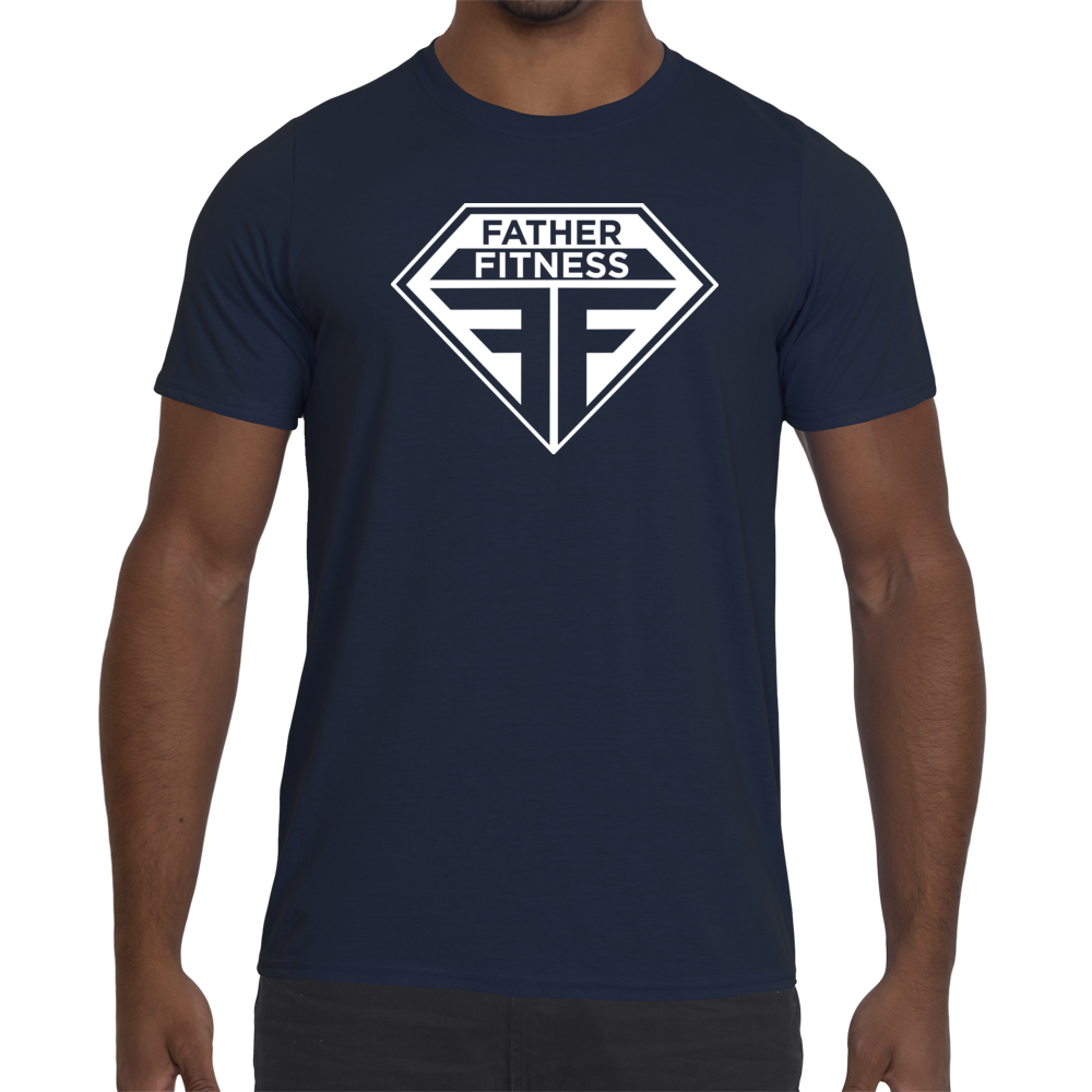 Father Fitness Performance T Shirt Be The Better Dad